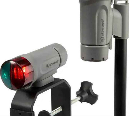 Attwood Clamp-On Portable LED Light Kit - Marine Gray [14190-7] Attwood Marine