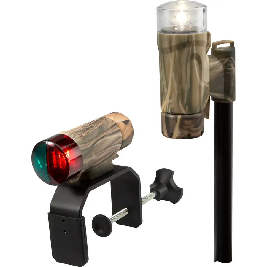 Attwood Clamp-On Portable LED Light Kit - RealTree Max-4 Camo [14191-7] - Besafe1st® 