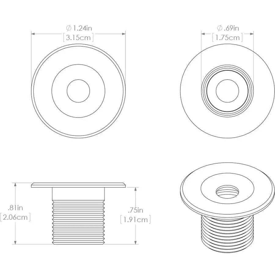 Lumitec Echo Courtesy Light - White Housing - Warm White Light [101228] - Besafe1st® 