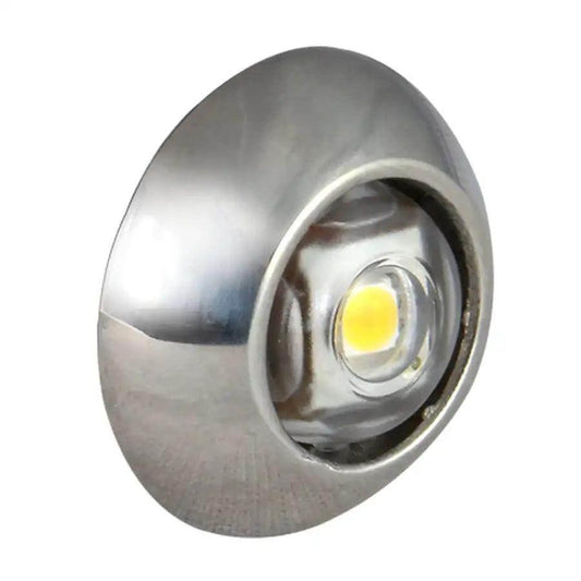 Lumitec Exuma Courtesy Light - Polished Stainless Housing - Blue Light [101050] - Besafe1st