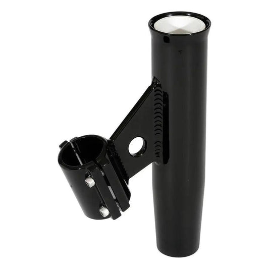 Lee's Clamp-On Rod Holder - Black Aluminum - Vertical Mount - Fits 2.375" O.D. Pipe [RA5005BK] Lee's Tackle