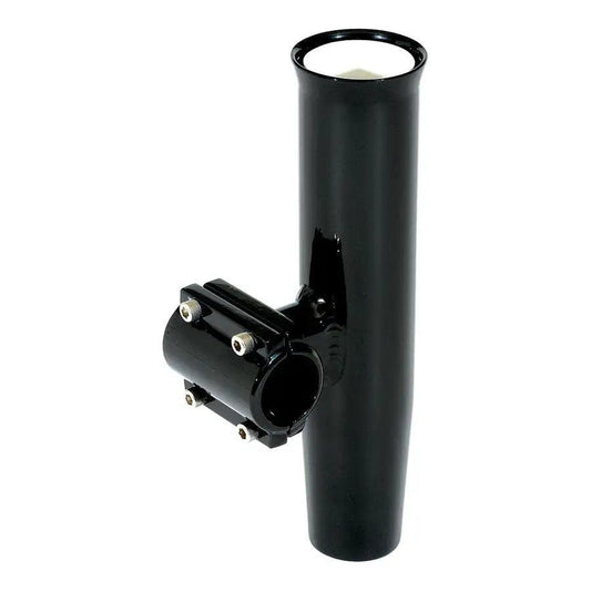 Lee's Clamp-On Rod Holder - Black Aluminum - Horizontal Mount - Fits 1.315" O.D. Pipe [RA5202BK] Lee's Tackle