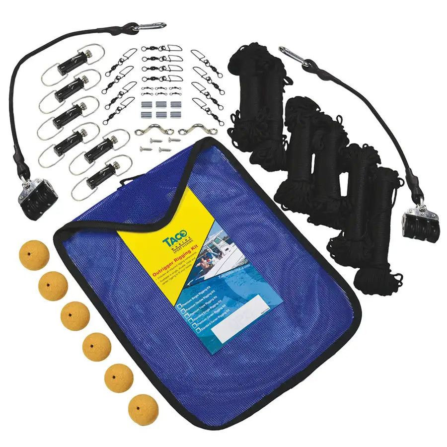 TACO Premium Braid Triple Rigging Kit [RK-0003PB] - Premium Outrigger Accessories  Shop now at Besafe1st®