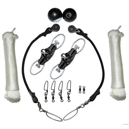 Rupp Top Gun Single Rigging Kit w/Nok-Outs f/Riggers Up To 23' [CA-0025-TG] Rupp Marine