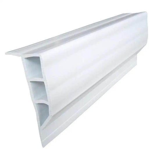 Dock Edge Standard PVC Full Face Profile - 16' Roll - White [1160-F] - Besafe1st