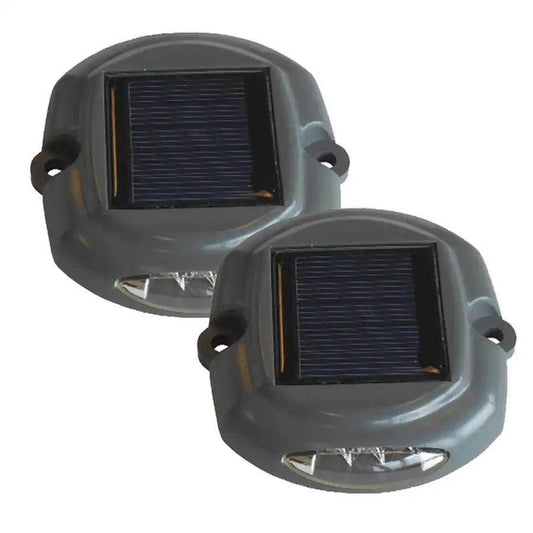 Dock Edge Docklite Solar Dock & Deck Light - 2-Pack [96-262-F] - Besafe1st