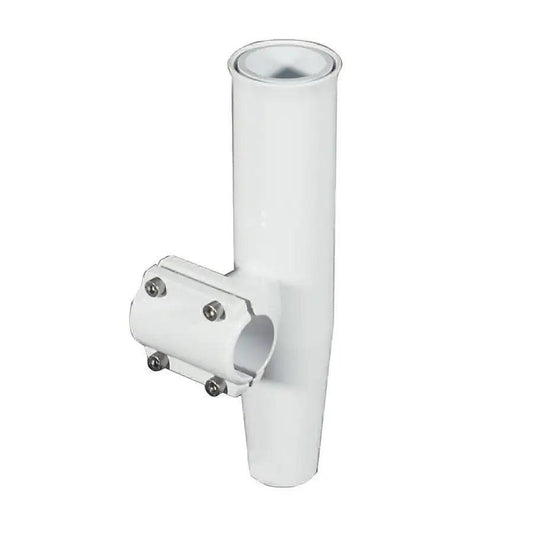 Lee's Clamp-On Rod Holder - White Aluminum - Horizontal Mount - Fits 1.900" O.D. Pipe [RA5204WH] Lee's Tackle