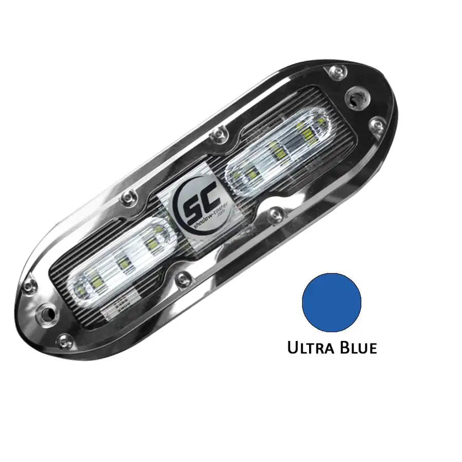 Shadow-Caster SCM-6 LED Underwater Light w/20' Cable - 316 SS Housing - Ultra Blue [SCM-6-UB-20] - Besafe1st®  
