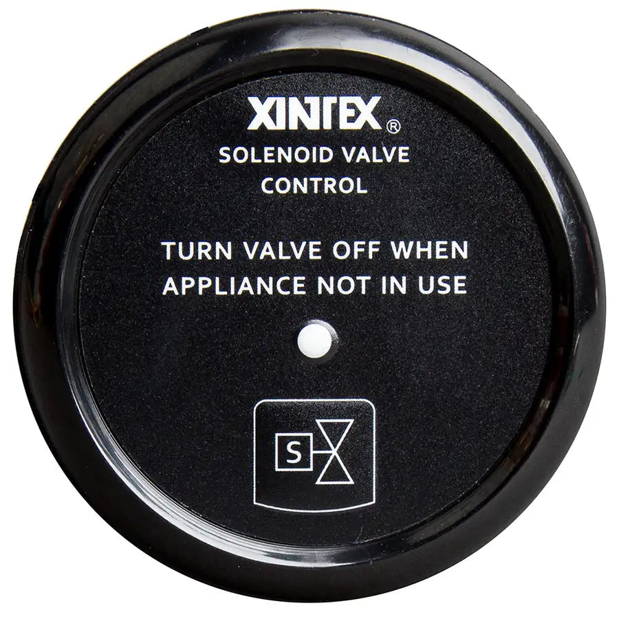 Fireboy-Xintex Propane Control  Solenoid Valve w/Black Bezel Display [C-1B-R] Besafe1st™ | 