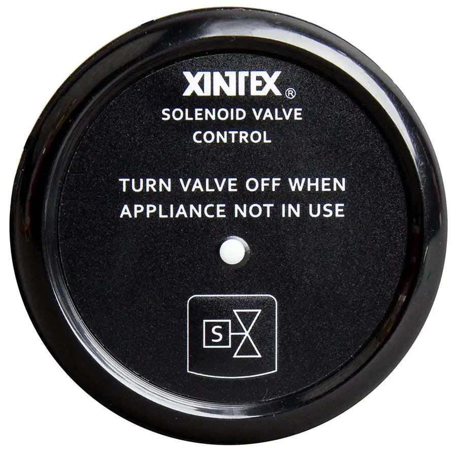 Fireboy-Xintex Propane Control Solenoid Valve w/Black Bezel Display [C-1B-R] - Besafe1st® 