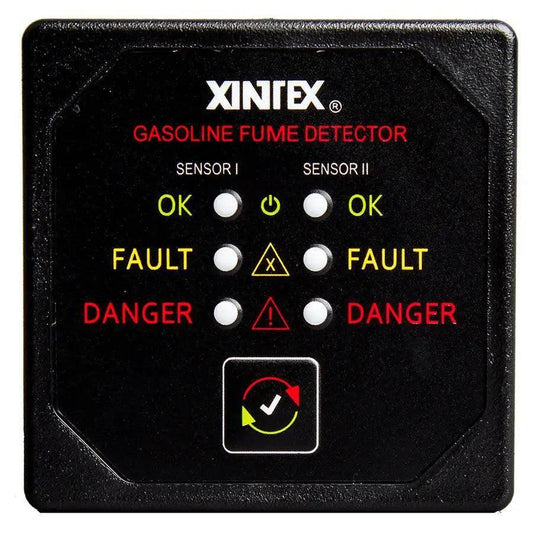 Fireboy-Xintex Gasoline Fume Detector w/Dual Channel - 12/24V [G-2B-R] Fireboy-Xintex