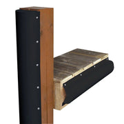 Dock Edge Piling Bumper - One End Capped - 6' - Black [1020-B-F] - Premium Bumpers/Guards  Shop now at Besafe1st®