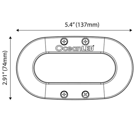 OceanLED X-Series X4 - White LEDs [012301W] OceanLED