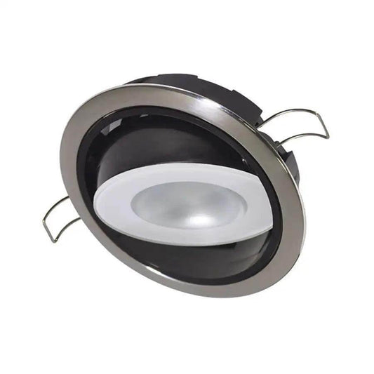 Lumitec Mirage Positionable Down Light - Spectrum RGBW Dimming - Polished Bezel [115117] Lumitec