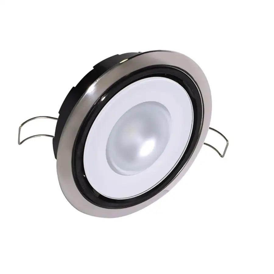 Lumitec Mirage Positionable Down Light - Spectrum RGBW Dimming - Polished Bezel [115117] Lumitec