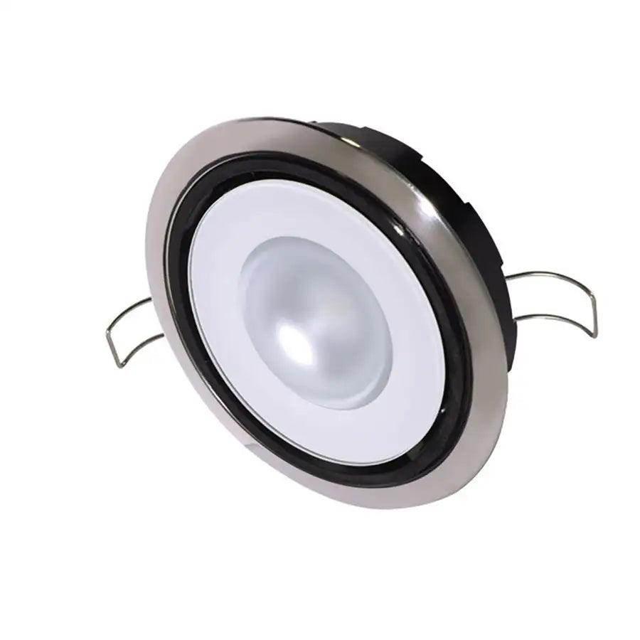 Lumitec Mirage Positionable Down Light - Spectrum RGBW Dimming - Polished Bezel [115117] Lumitec