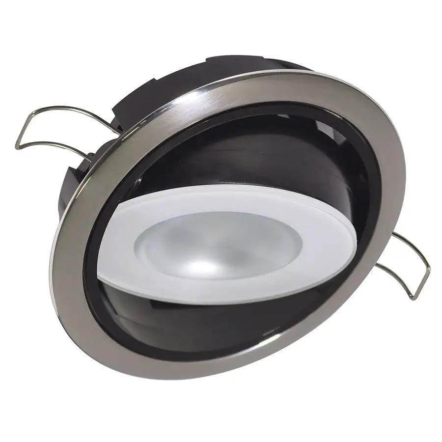 Lumitec Mirage Positionable Down Light - Spectrum RGBW Dimming - Polished Bezel [115117] Lumitec