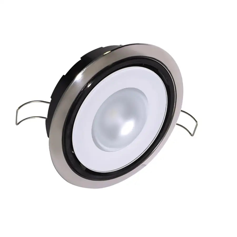 Lumitec Mirage Positionable Down Light - White Dimming, Red/Blue Non-Dimming - Polished Bezel [115118] Besafe1st™ | 