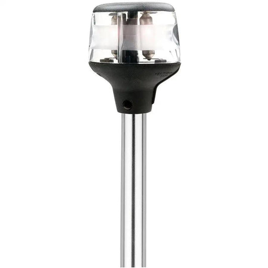 Attwood Fold-Down Incandescent Anchor/Masthead Light - 20" Horizontal Composite Base - 12V [7202-P-7] Attwood Marine