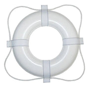 Taylor Made White 30" Foam Ring Buoy w/White Grab Line [380] Besafe1st™ | 