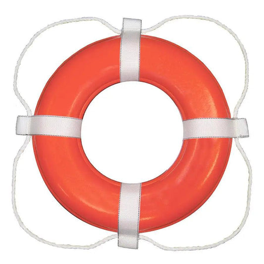 Taylor Made Foam Ring Buoy - 30" - Orange w/White Grab Line [383] Taylor Made