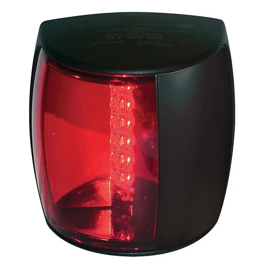 Hella Marine NaviLED PRO Port Navigation Lamp - 2nm - Red Lens/Black Housing [959900001] - Besafe1st®  