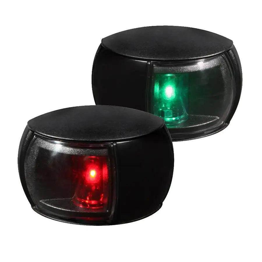 Hella Marine NaviLED Port & Starboard Pair - 2nm - Clear Lens/Black Housing [980520901] Hella Marine
