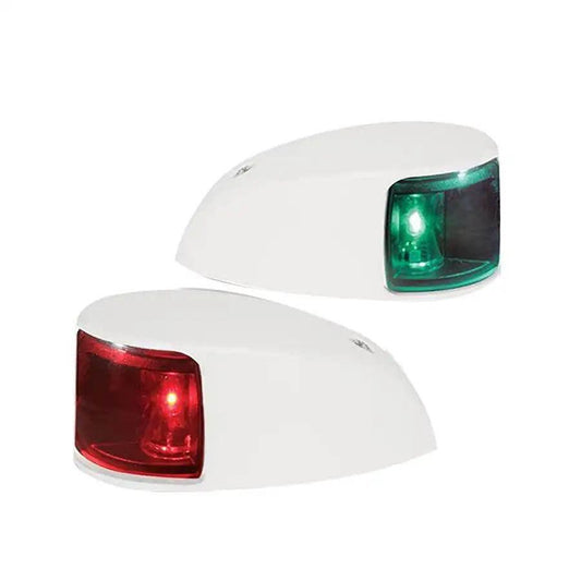 Hella Marine NaviLED Deck Mount Port & Starboard Pair - 2nm - Colored Lens/White Housing [980620811] Hella Marine
