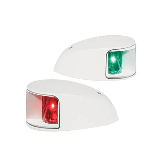 Hella Marine NaviLED Deck Mount Port & Starboard Pair - 2nm - Clear Lens/White Housing [980620911] Hella Marine