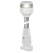 Hella Marine NaviLED 360 Compact All Round Lamp - 2nm - 12" Fold Down Base - White [980960311] - Besafe1st® 