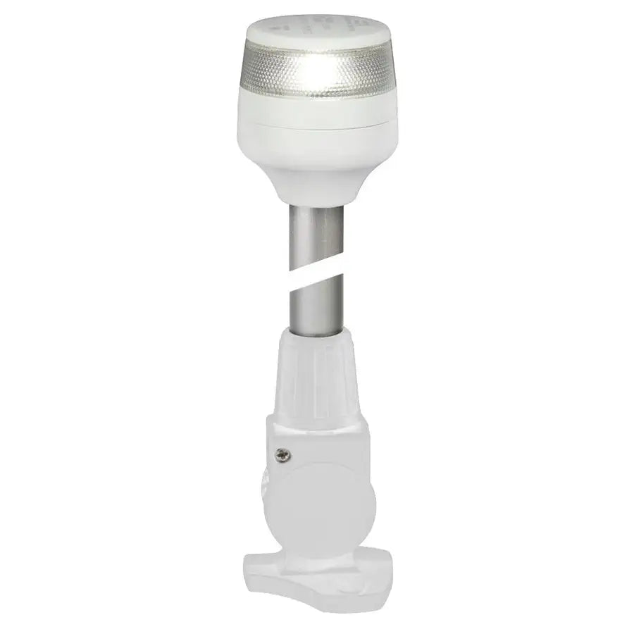 Hella Marine NaviLED 360 Compact All Round Lamp - 2nm - 24" Fold Down Base - White [980960351] - Besafe1st®  