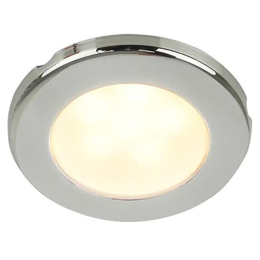 Hella Marine EuroLED 75 3" Round Screw Mount Down Light - Warm White LED - Stainless Steel Rim - 12V [958109021] Hella Marine