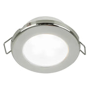 Hella Marine EuroLED 75 3" Round Spring Mount Down Light - White LED - Stainless Steel Rim - 24V [958110621] Besafe1st™ | 