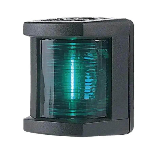 Hella Marine Starboard Navigation Lamp- Incandescent - 1nm - Black Housing - 12V [003562025] Hella Marine