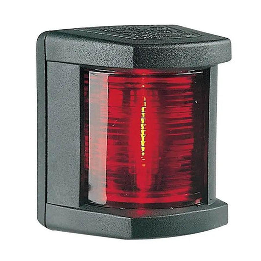 Hella Marine Port Navigation Lamp- Incandescent - 1nm - Black Housing - 12V [003562035] - Besafe1st