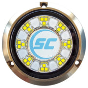 Shadow-Caster SCR-24 Bronze Underwater Light - 24 LEDs - Bimini Blue/Great White [SCR-24-BW-BZ-10] - Besafe1st® 