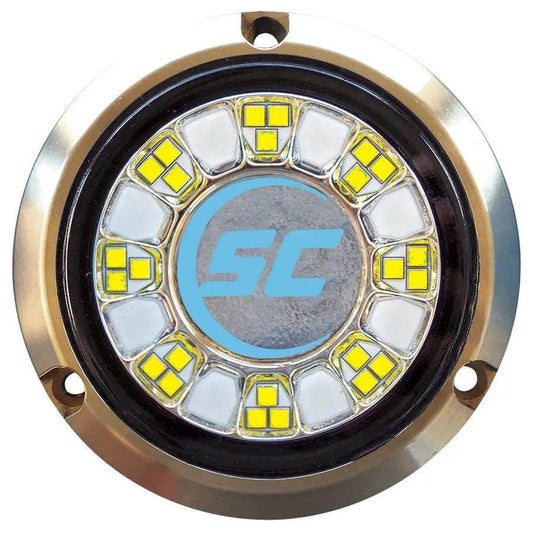Shadow-Caster SCR-24 Bronze Underwater Light - 24 LEDs - Bimini Blue [SCR-24-BB-BZ-10] Shadow-Caster LED Lighting