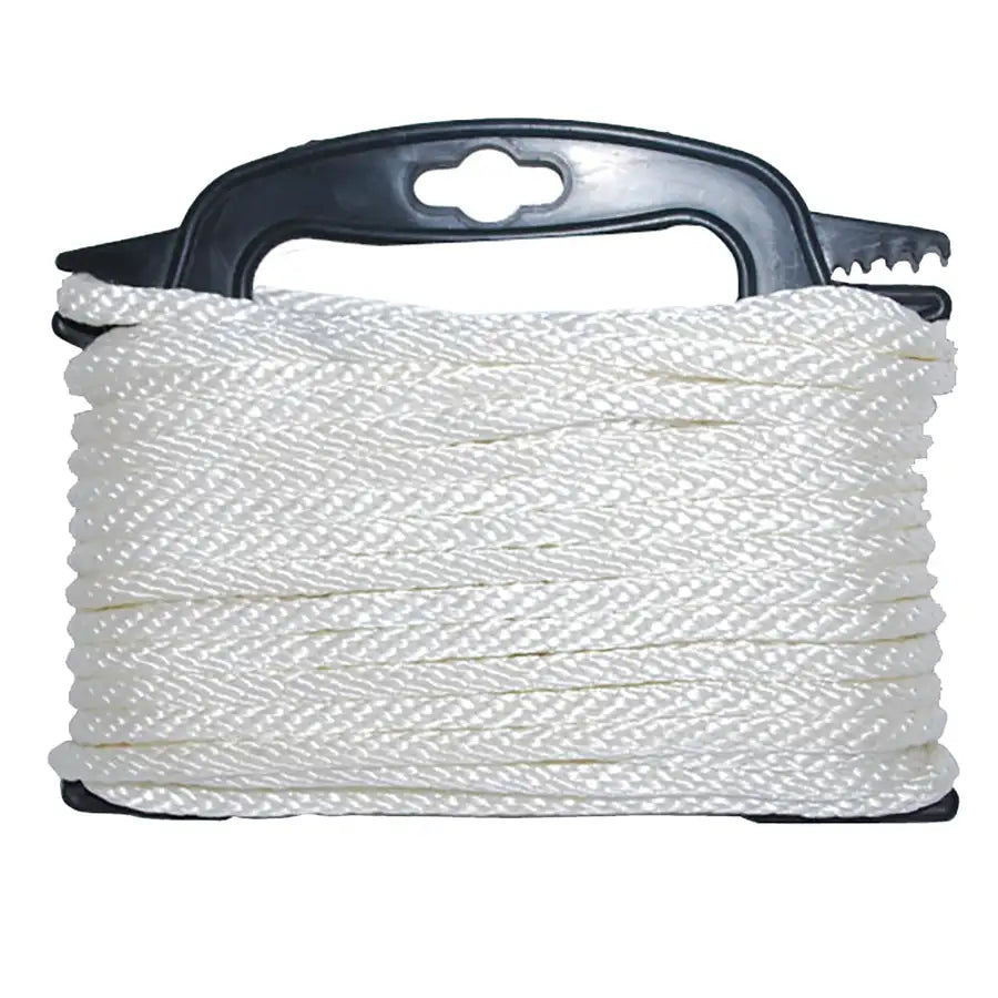 Attwood Braided Nylon Rope - 3/16" x 100' - White [117553-7] Besafe1st™ | 