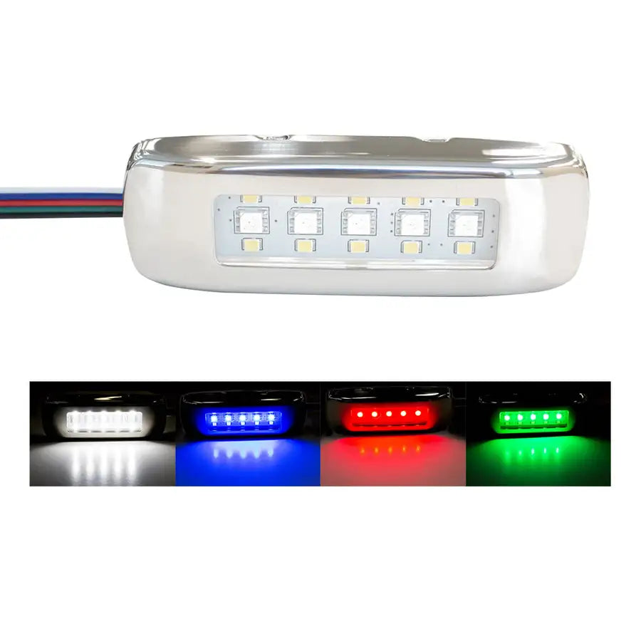 Innovative Lighting RGBW Tri-Lite w/Stainless Steel Bezel [055-43250-7] Besafe1st™ | 