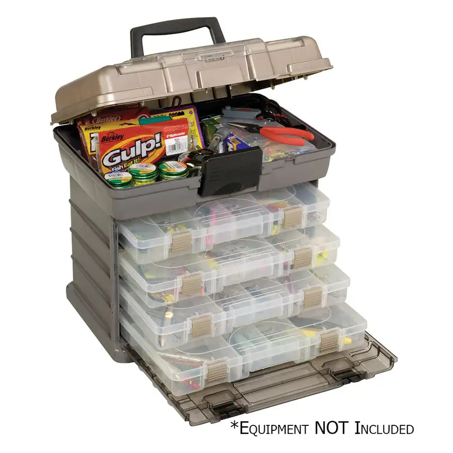 Plano Guide Series Stowaway Rack Tackle Box System - Graphite/Sandstone [137401] Besafe1st™ | 