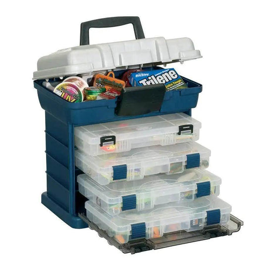 Plano 4-BY 3600 StowAway Rack System - Blue/Silver [136400] - Besafe1st