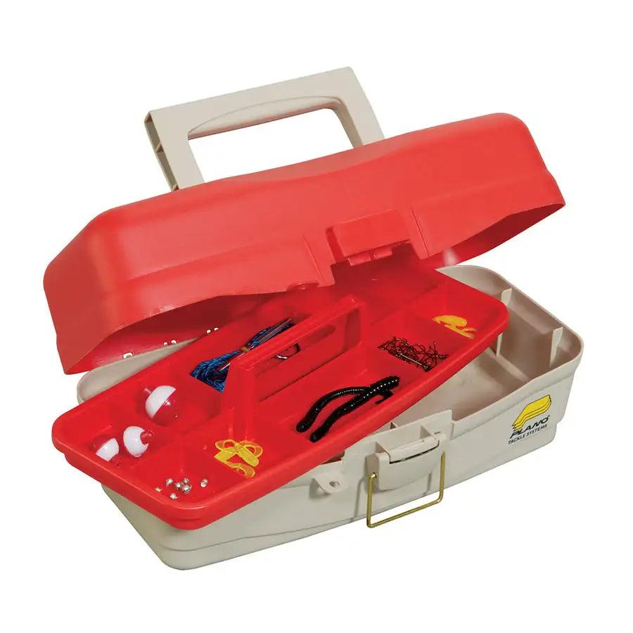 Plano Take Me Fishing Tackle Kit Box - Red/Beige [500000] - Besafe1st® 