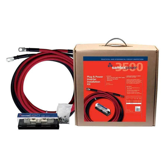 Samlex 400A Inverter Installation Kit f/3500W Inverter [DC-3500-KIT] - Besafe1st