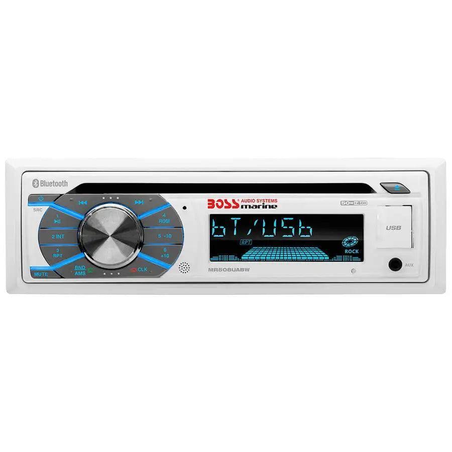 Boss Audio MR508UABW Marine Stereo w/AM/FM/CD/BT/USB [MR508UABW] - Besafe1st