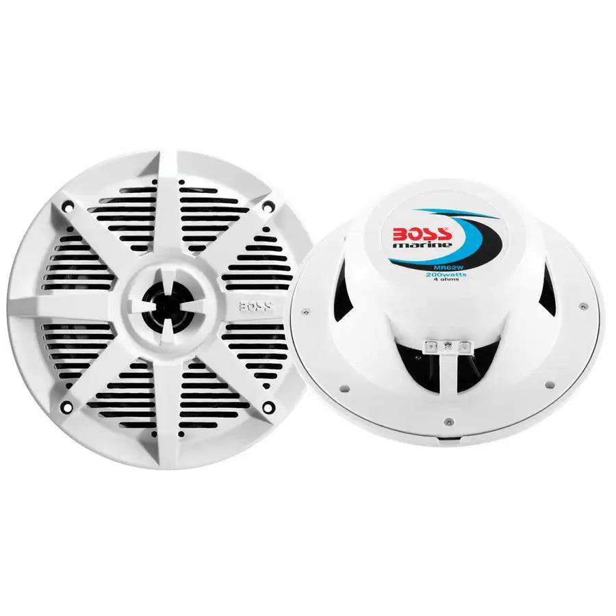 Boss Audio 6.5" MR62W Speaker - White - 200W [MR62W] - Premium Speakers Besafe1st®  Shop now 