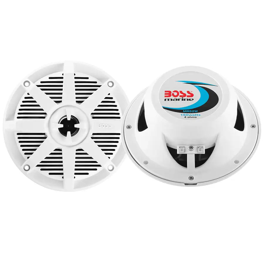 Boss Audio 5.25" MR52W Speaker - White - 150W [MR52W] - Besafe1st® 