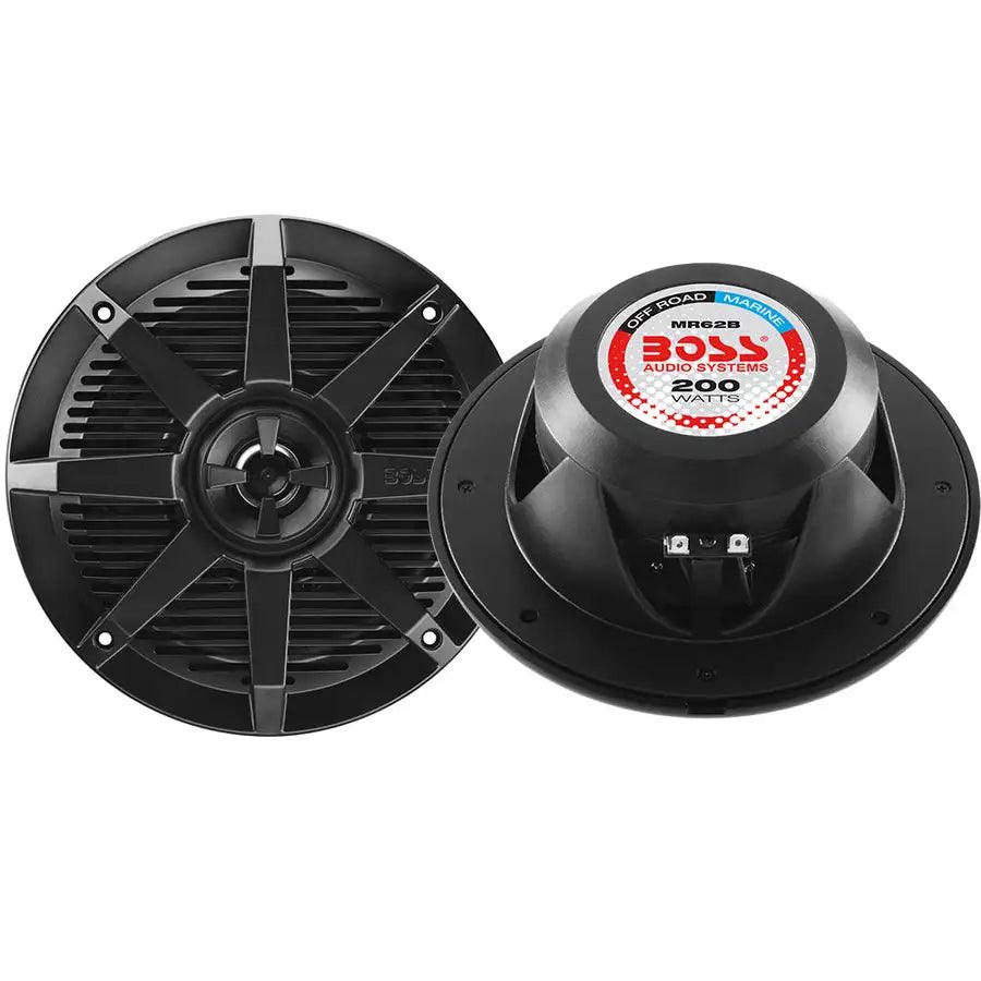 Boss Audio 6.5" MR62B Speaker - Black - 200W [MR62B] - Premium Speakers Besafe1st®  Shop now 