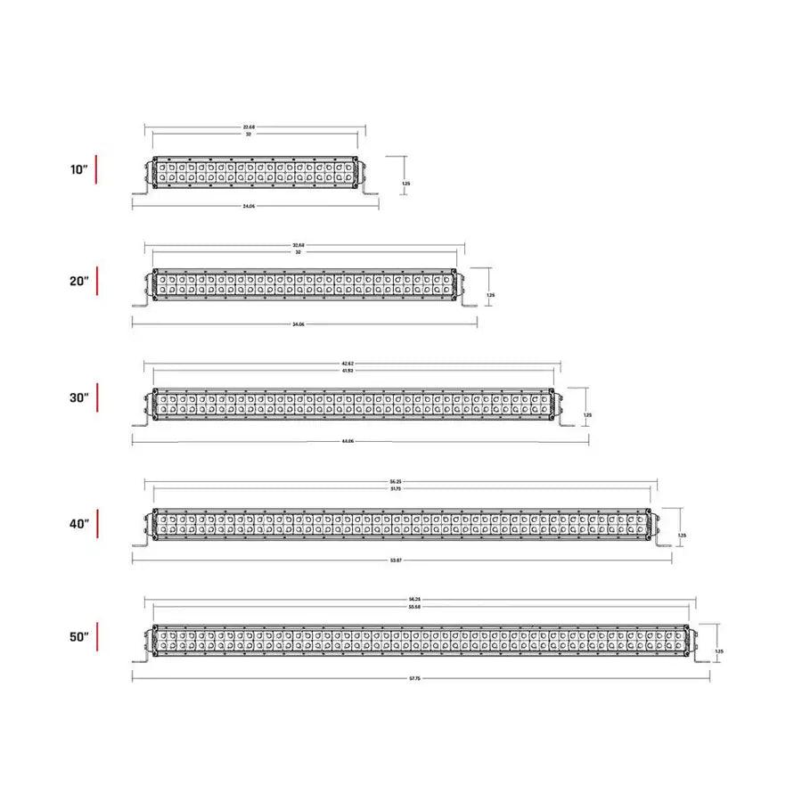 RIGID Industries RDS-Series PRO 20" - Spot LED - White [872213] - Premium Light Bars Besafe1st®  Shop now 