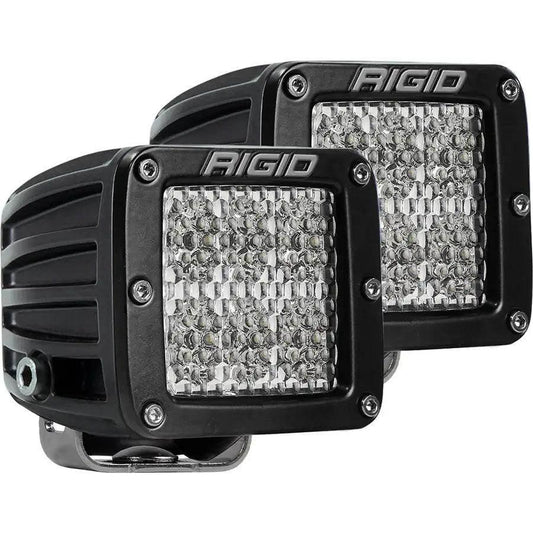 RIGID Industries D-Series PRO Specter-Diffused LED - Pair - Black [502513] RIGID Industries