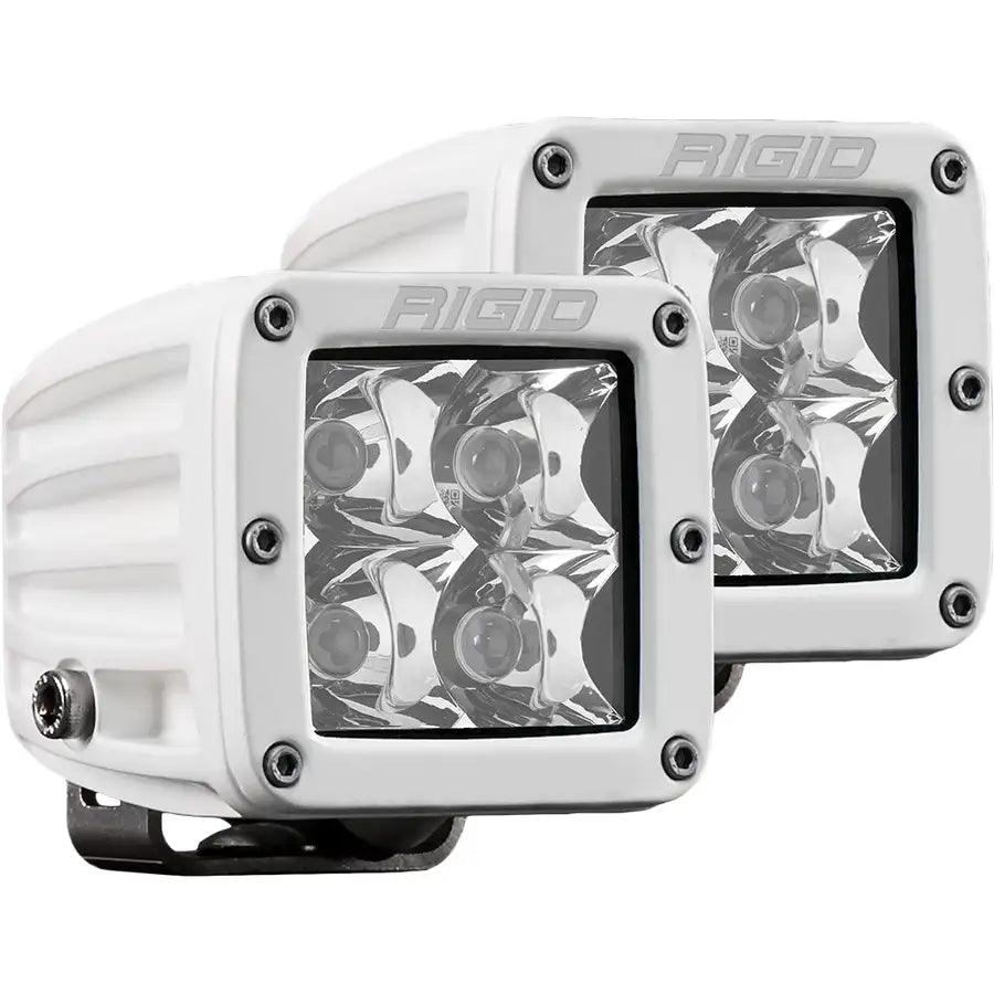 RIGID Industries D-Series PRO Hybrid-Spot LED - Pair - White [602213] - Besafe1st® 